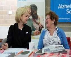 The actress also raised awareness about Alzheimers and dementia by being the ambassador of the Alzheimer's Society inspired by her personnel experienc